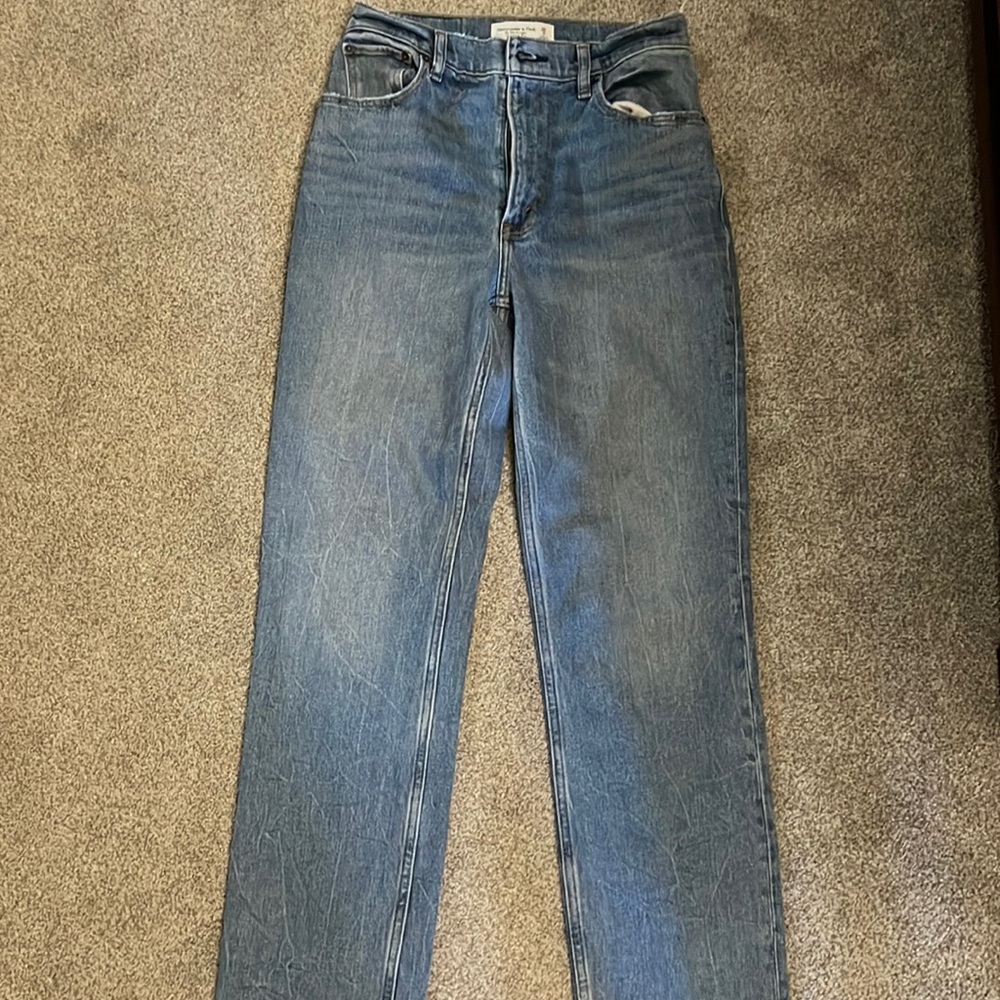 Abercrombie 90s ultra high rise jeans